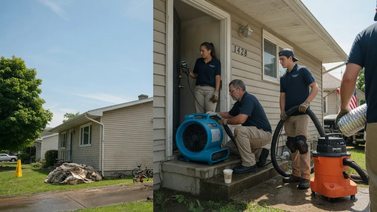 Water Damage Restoration in Greenville, NC near me